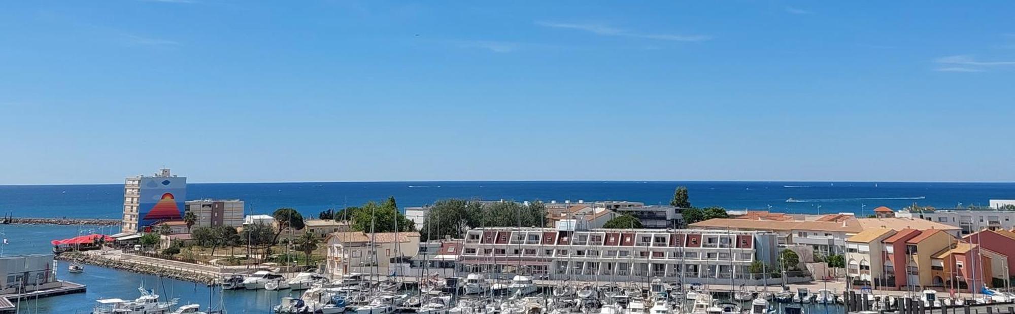 Studio Cabine Vue Mer Carnon-Plage Exterior photo
